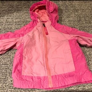LL bean toddler 12-18 month rain jacket